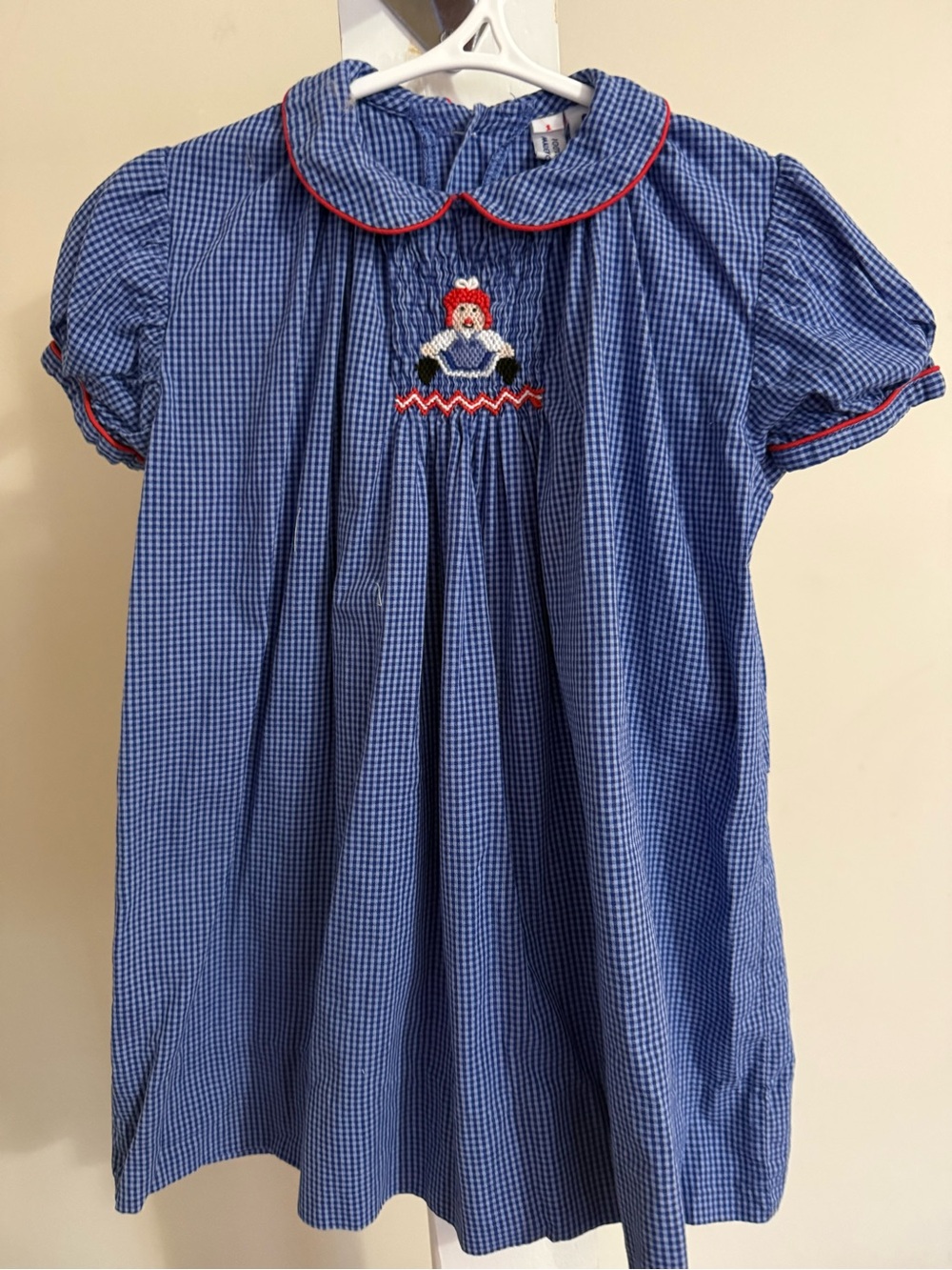 Orient Expressed Smocked Raggedy Ann Dress
